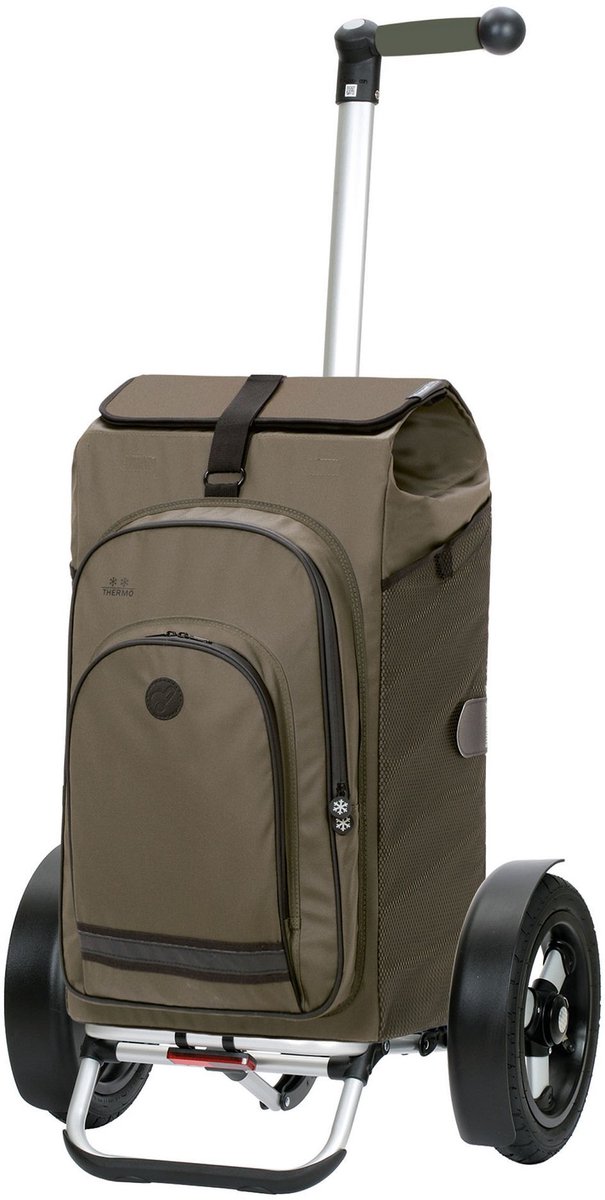 Andersen Shopper Tura Shopper Winkelwagen 67 cm - 52 L - olive