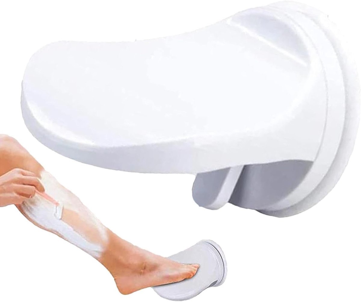 Scheersteun voor douche - kunststof voetsteun - antislip zuignap - ideaal voor het scheren van benen - ShopVlot