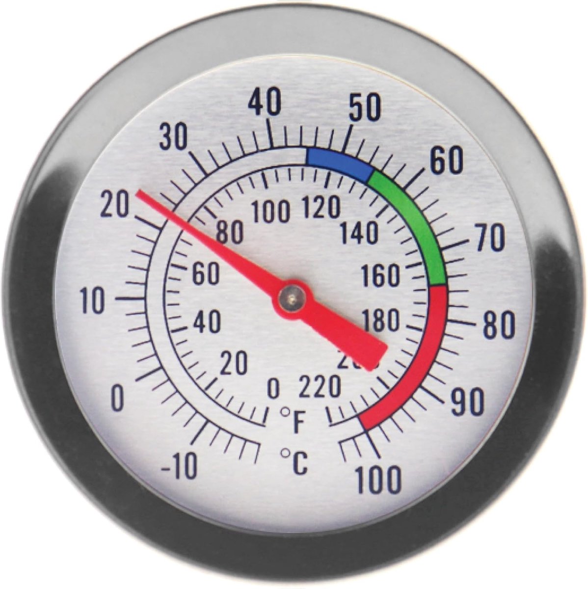 Thermometer voor Het Maken van Kaarsen, Ideaal Gereedschap voor Kaarsfabrikanten, Het Smelten van Sojawas en Paraffine, 300 mm, Roestvrij Staal