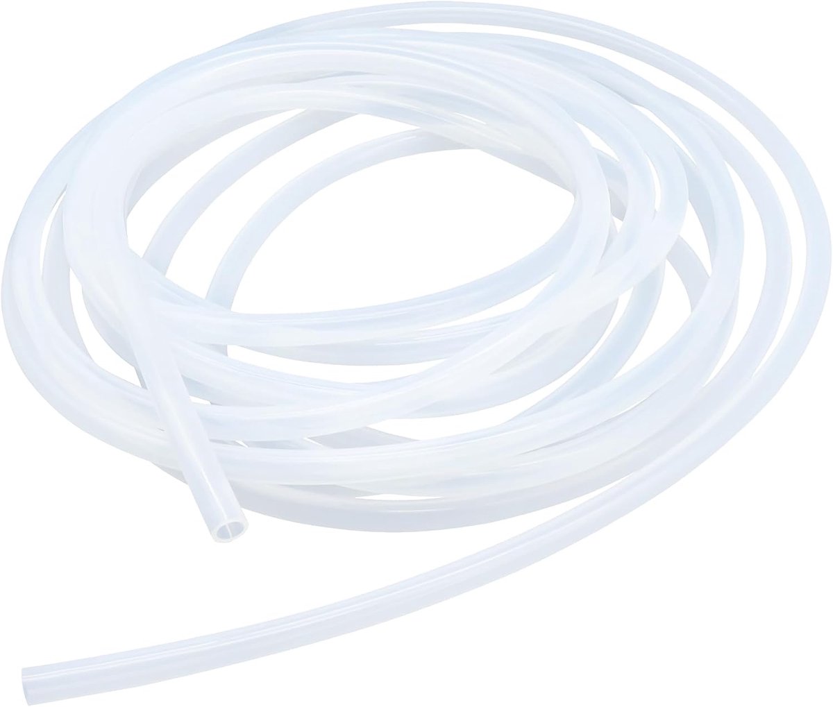 siliconen slang 6mm ID x 10mm OD 5 meter lengte, voedselveilige slangen flexibele slang helder water lucht buizen voor de pomp overbrengen