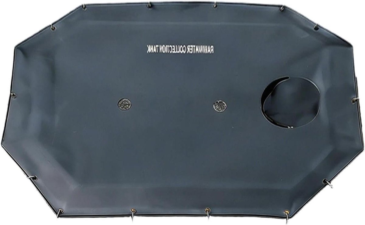 Regenwateropvangsysteem - Waterton Tank - Tuin Irrigatie - Geavanceerd Filtersysteem - 100x100x50 cm - Zwart