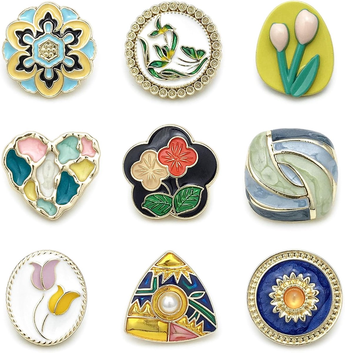 Knopen hart kristallen knopen naaien opknopen versieringen ronde kunstparels knopen faux parel strassknopen voor doe-het-zelf ambachten sieraden maken