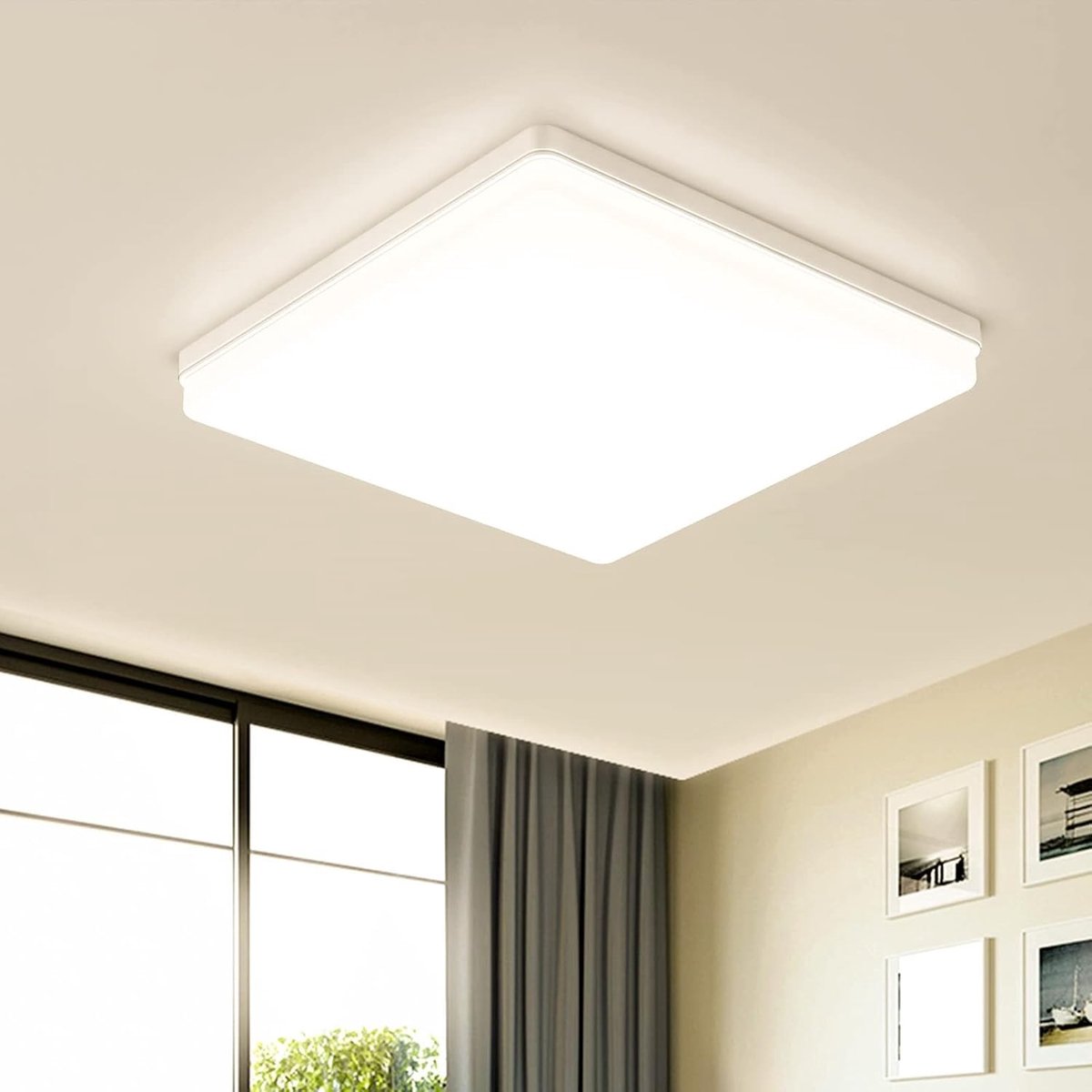 Omgoods - LED Plafondlamp 48W, 4800 Lumen, IP44, 30 cm