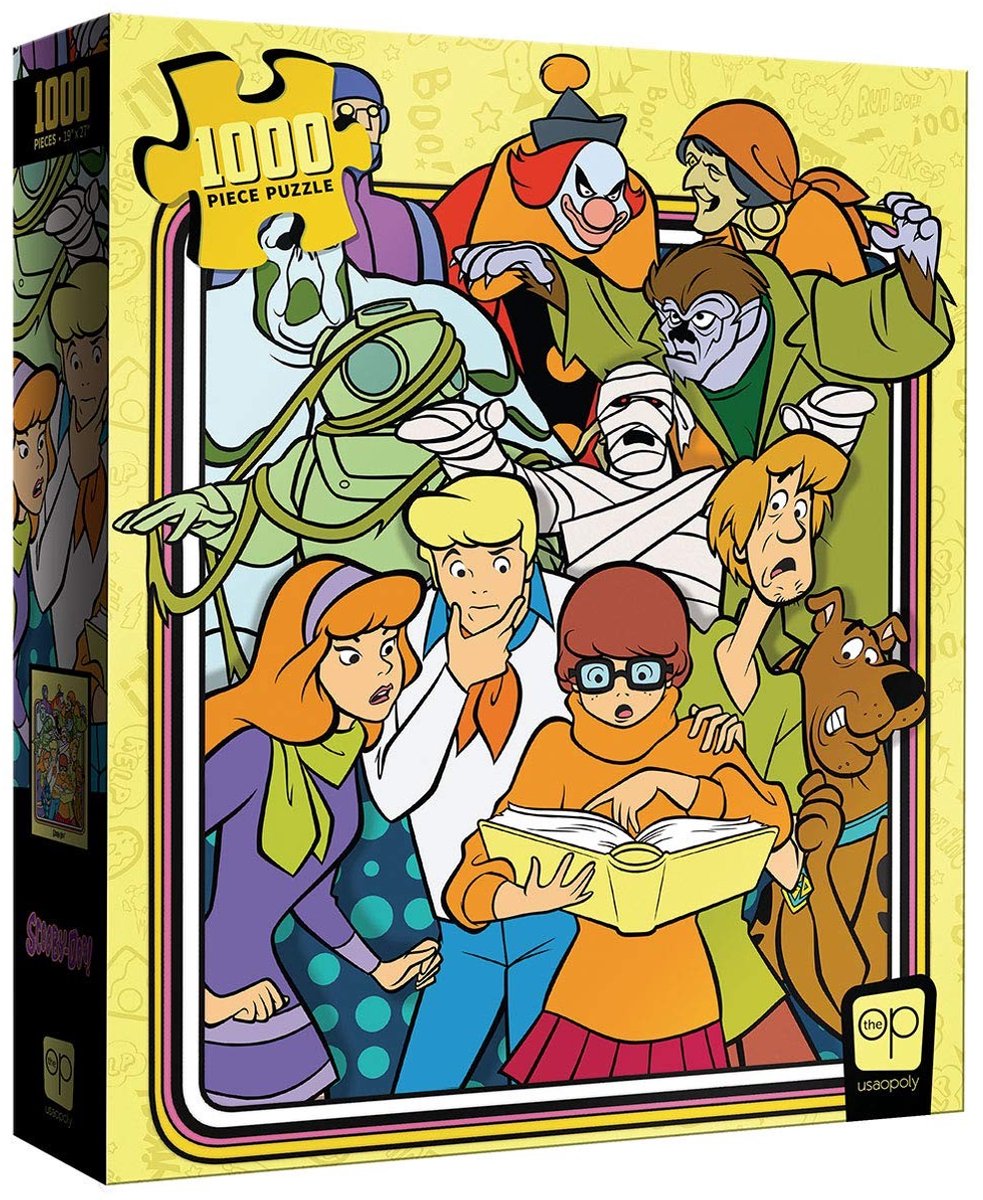 Omgoods - Scooby Doo Puzzel met 1000 Stukken voor Fans van Mystery Inc