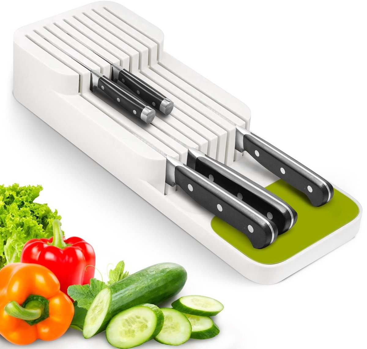 Omgoods - Dubbele Laagse Messenset Organizer voor Keukenladen