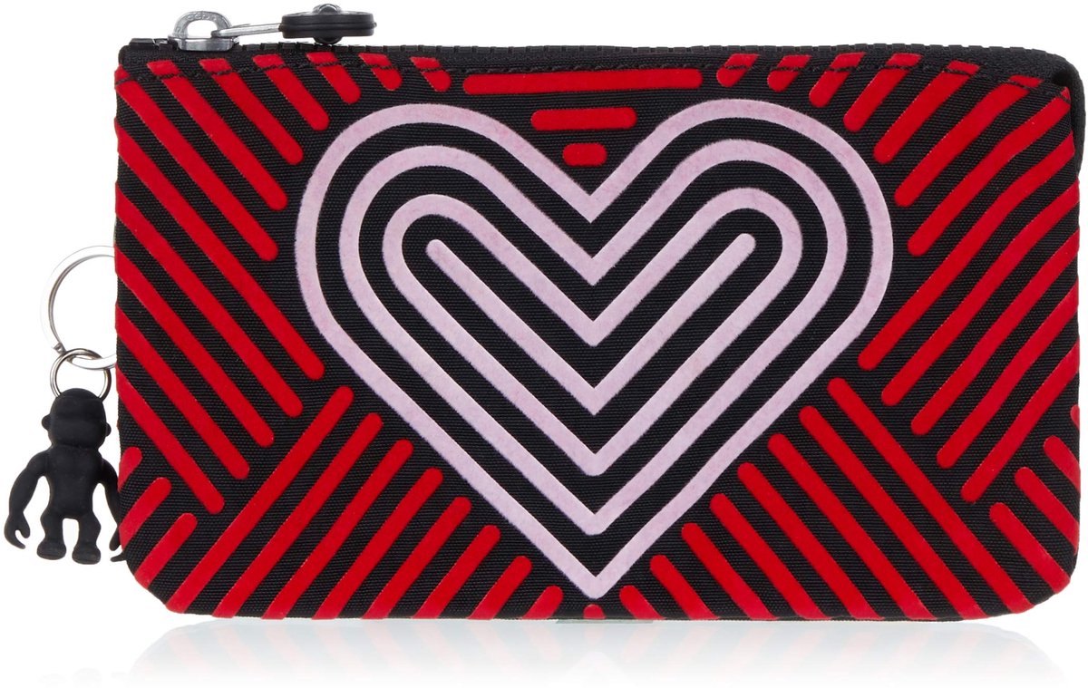 Omgoods - Make-uptas L - Multicolor Hart - Sportief Design