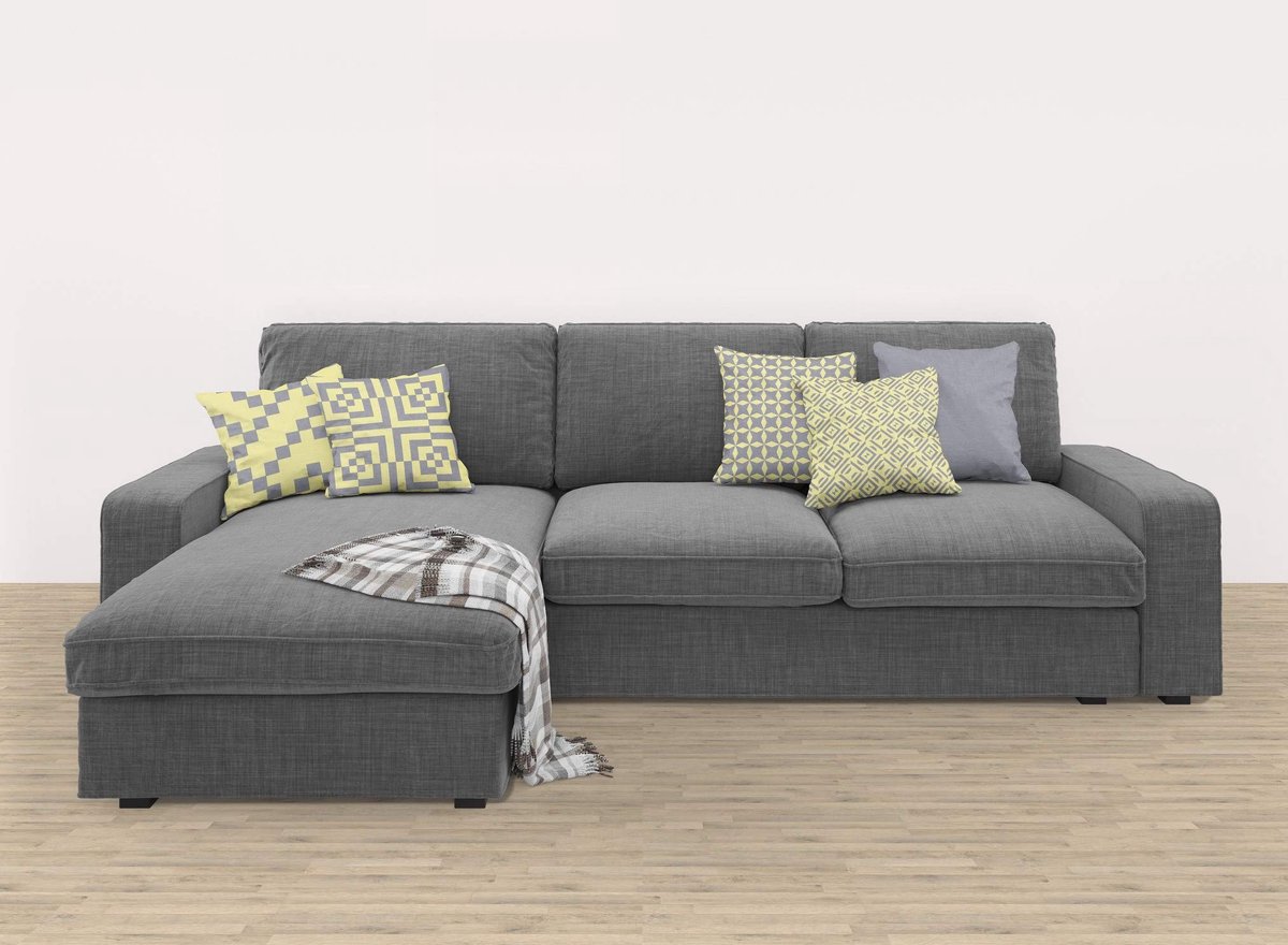 Omgoods - Set van 5 Decoratieve Kussenhoezen 45x45cm voor de Woonkamer