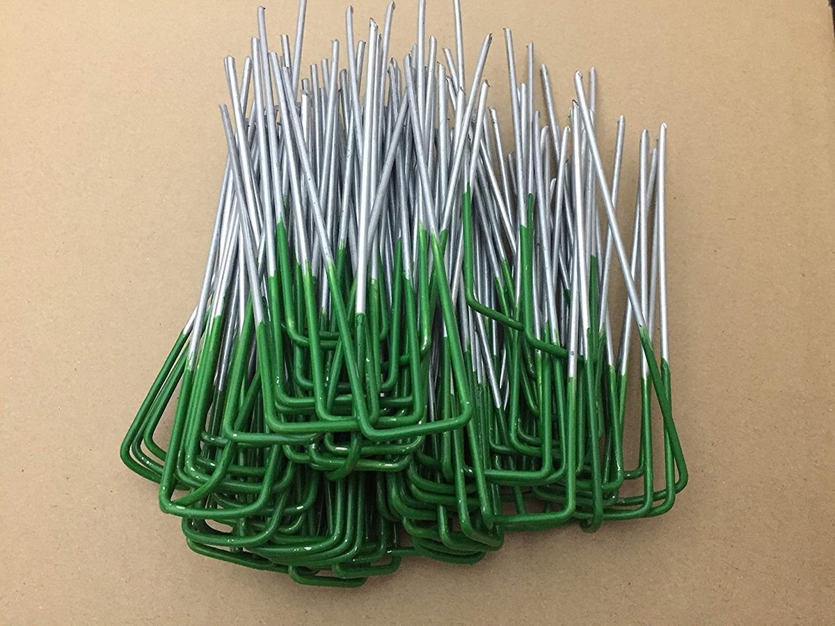 Omgoods - Galvanized U-Pins voor Kunstgras en Landschapsweefsel