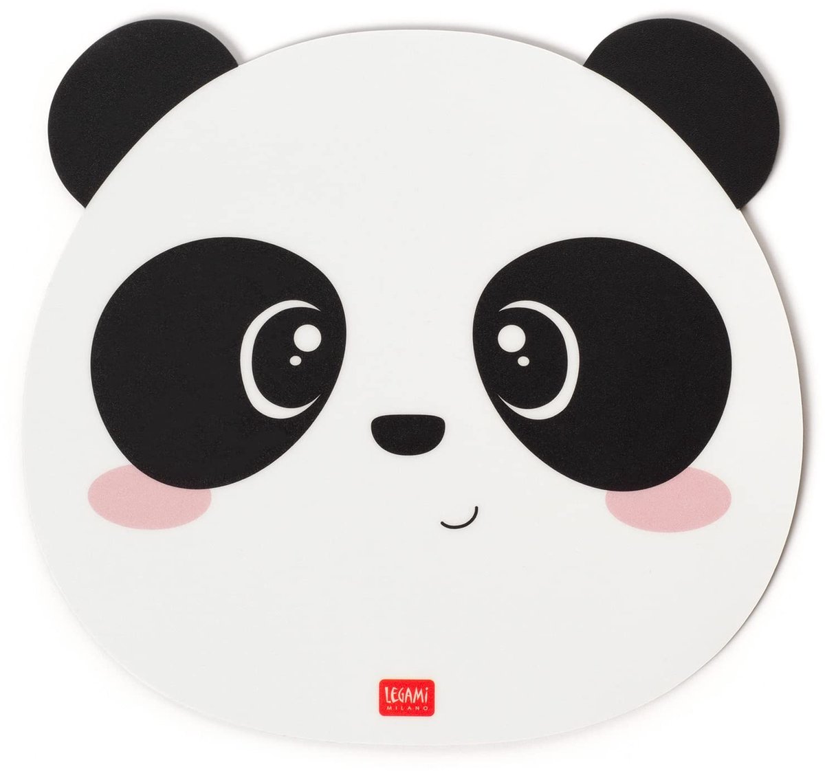 Omgoods - Muismat met Panda Motief en Antislip Onderzijde 22.3 x 23.3 cm