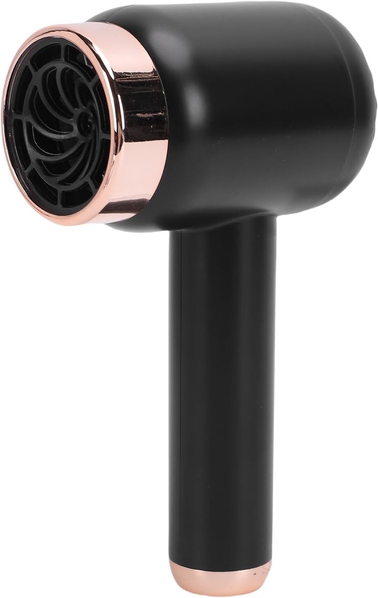 SnelShoppen - Draadloze Haardroger 1000W met Diffuser, 1500mAh Accu, Sneldrogen met Koud en Warm Wind, USB Opladen voor Thuis, Camping en Studenten (E