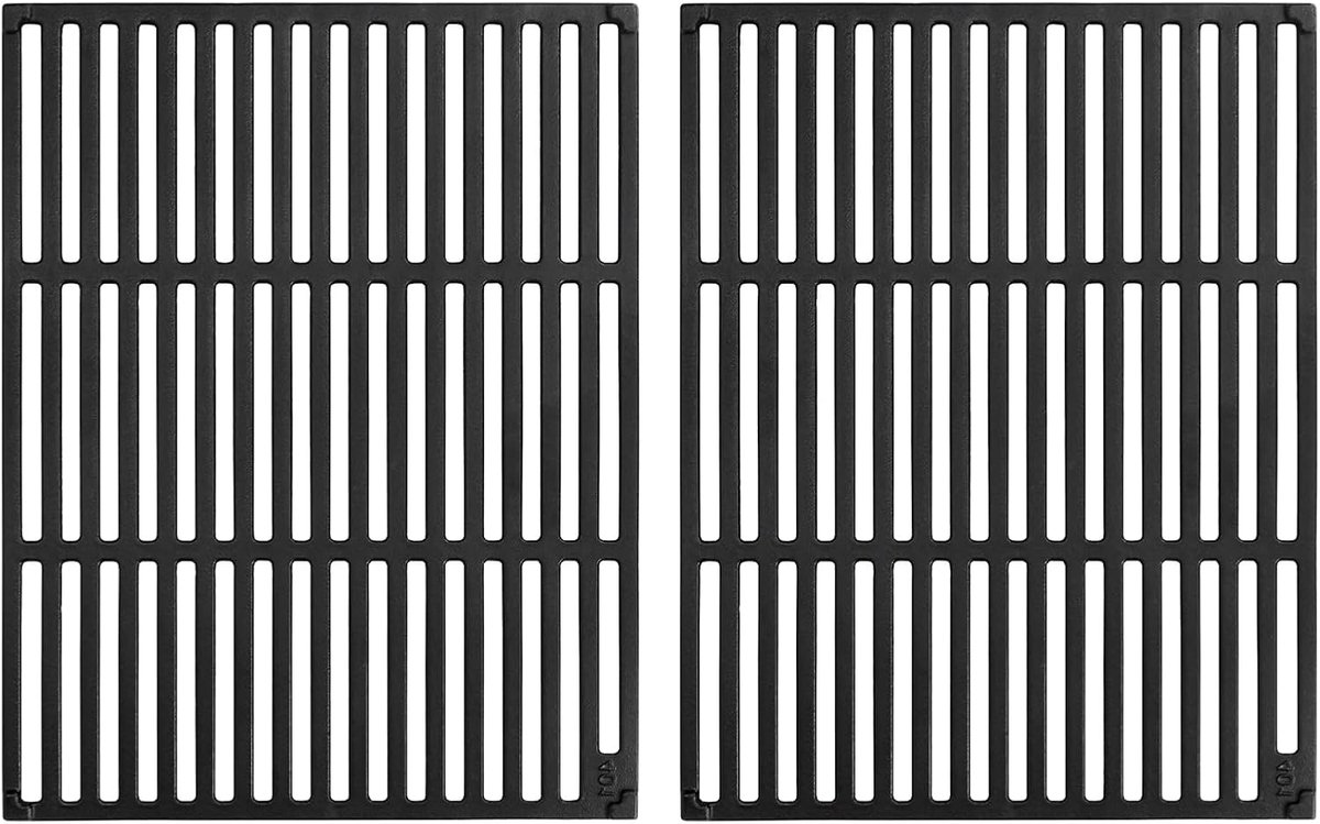 Denmay 45 x 70 cm Cast Iron Grill Grates for Rösle Videro G4-S, Cast Iron Grill Grate, Spare Parts for Rösle Videro - ShopVlot
