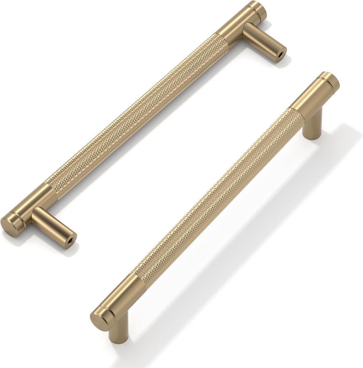 Moderne Champagne Gouden Kastgrepen voor Keukenkasten - Set van 10 met 160 mm Boorgatafstand voor Meubels en Lades