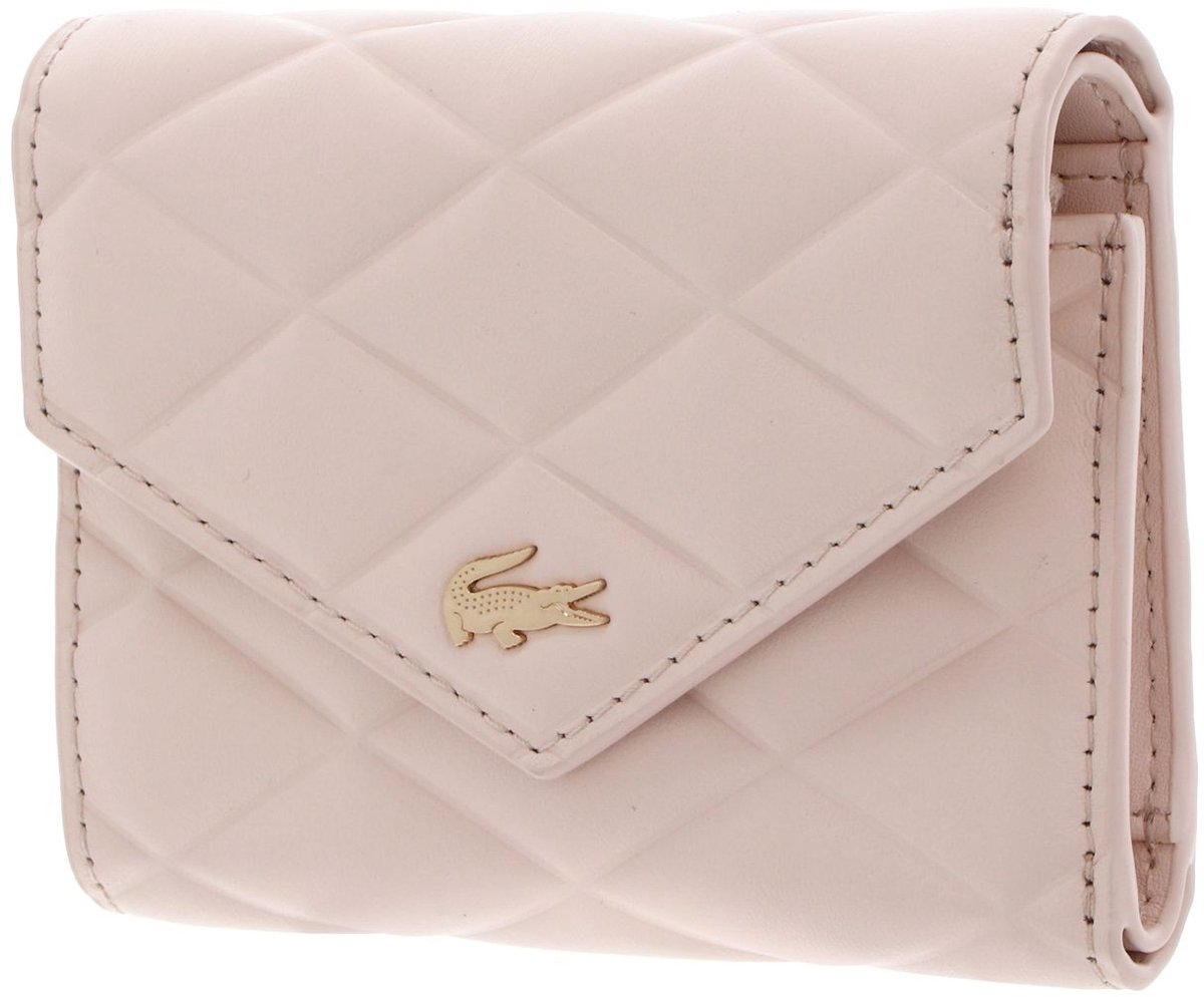 LACOSTE portemonnee Compact Wallet Mansia oud roze
