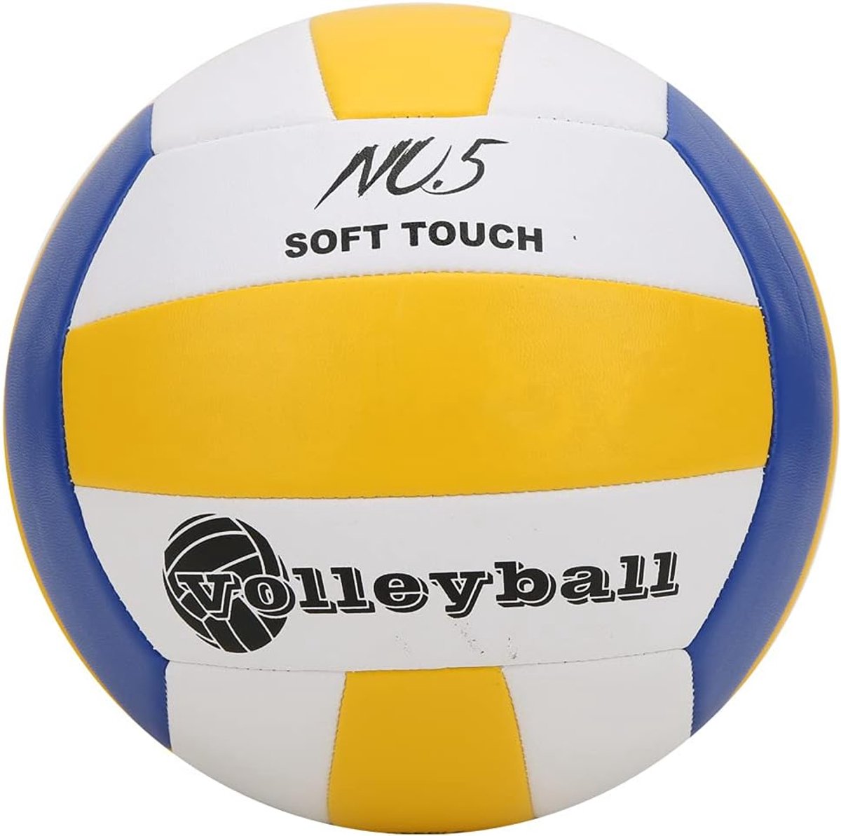 SnelShoppen - Professionele Volleyball met Goede Elasticiteit, Elastic PU Materiaal, Standaard Maat, Voor Training en Competitie, Binnen en Buiten