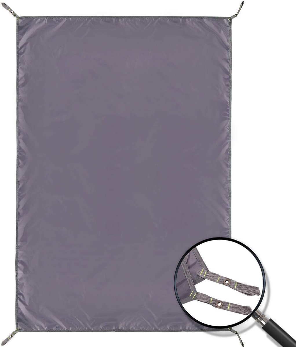 Omgoods- Tent Tarp Waterdicht - 4 in 1 Multifunctioneel - Lichtgewicht - Compact - Voetafdruk - Outdoor Uitrusting 300cm - Zeil