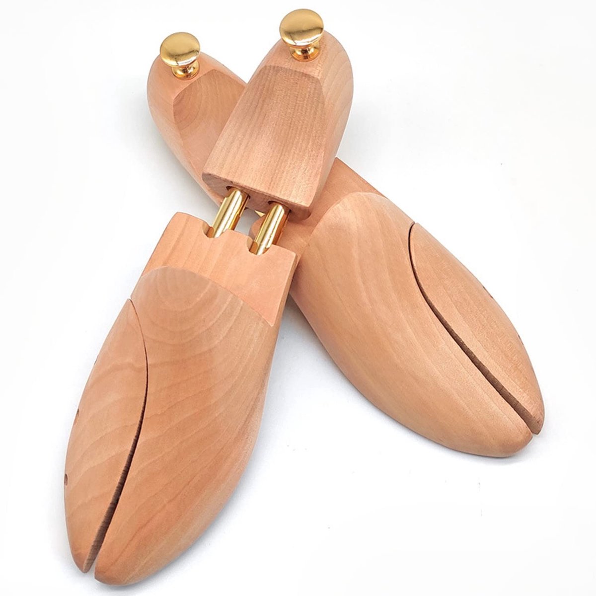 Omgoods- Schoenenhouders Hoogwaardige Lotushouten - Houten Schoenenhouders - Maat 41-42 - Duurzaam - Lichtgewicht - Perfect voor Schoenonderhoud - Schoensteun