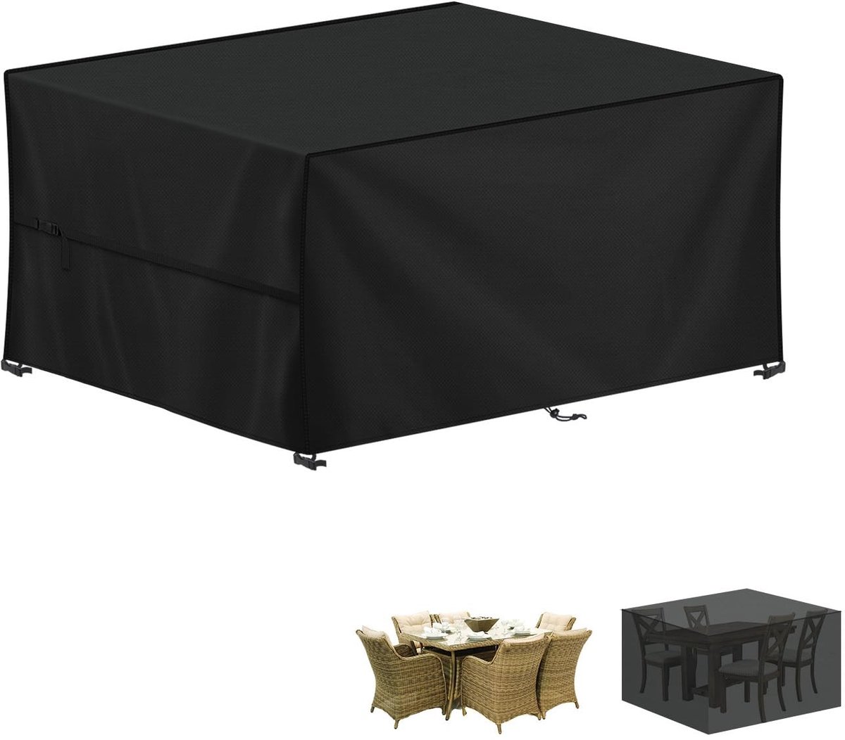 Omgoods - Waterdichte Tuinmeubel Beschermhoes 140x80x75cm
