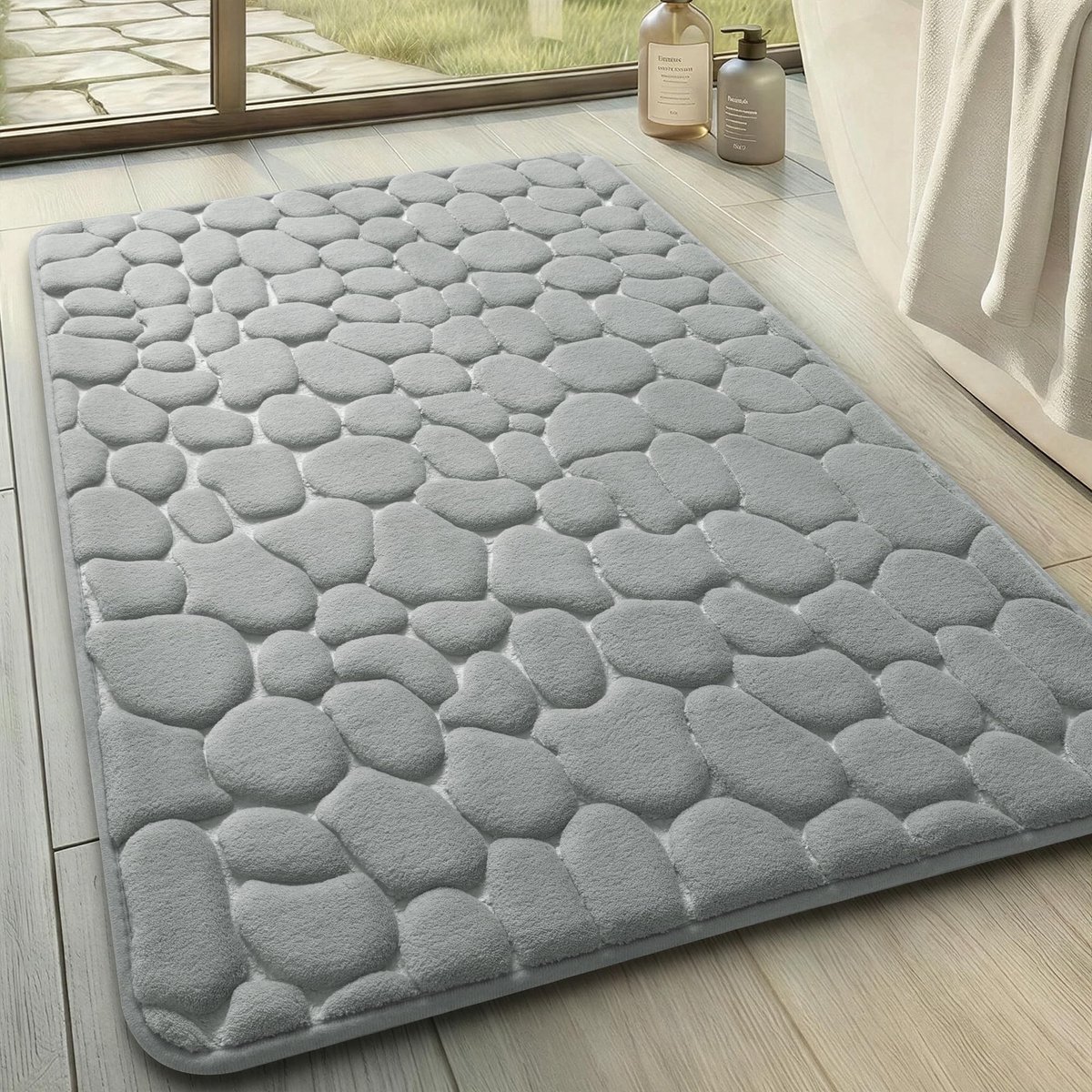 Omgoods - Memory Foam Badmat, Antislip en Absorberend