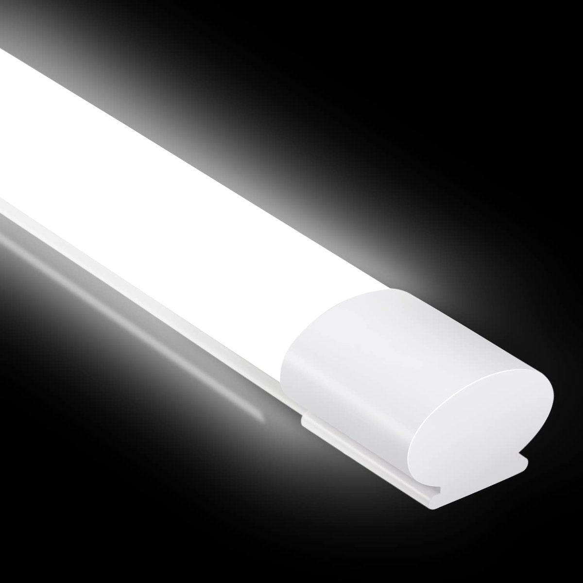 Omgoods - LED Plafondlamp 60 cm met IP65 Waterdicht voor Vochtige Ruimtes