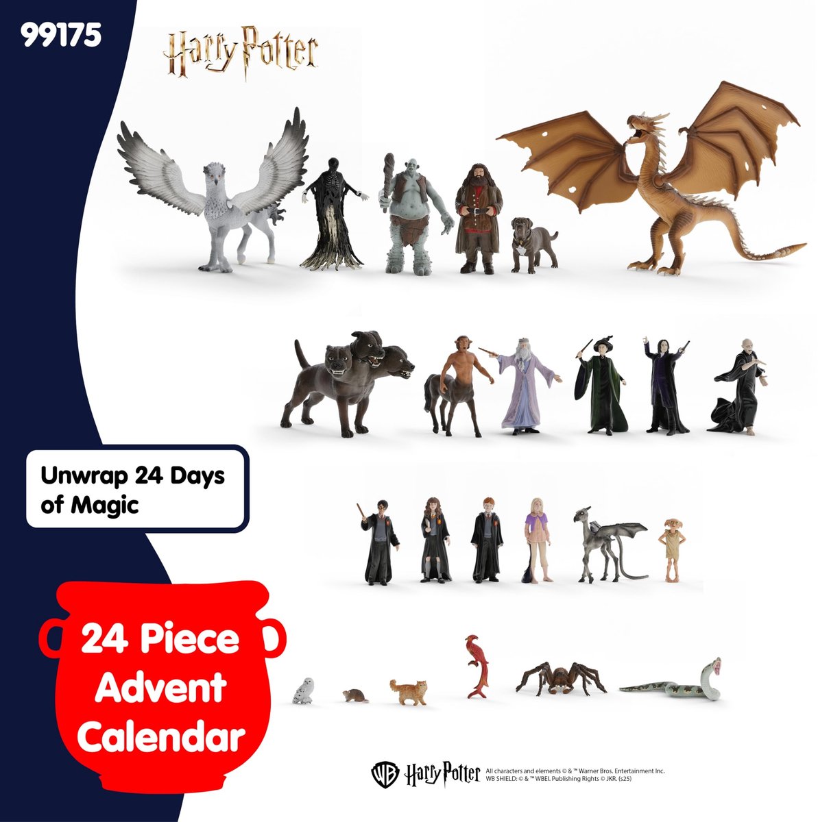 Omgoods - Harry Potter Adventskalender met 24 Figuren – foto 2