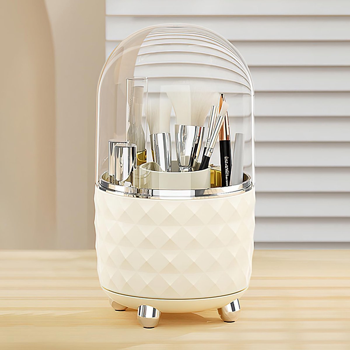 Omgoods - Cosmetica Organizer met 360° Rotatie voor Make-up Borstels