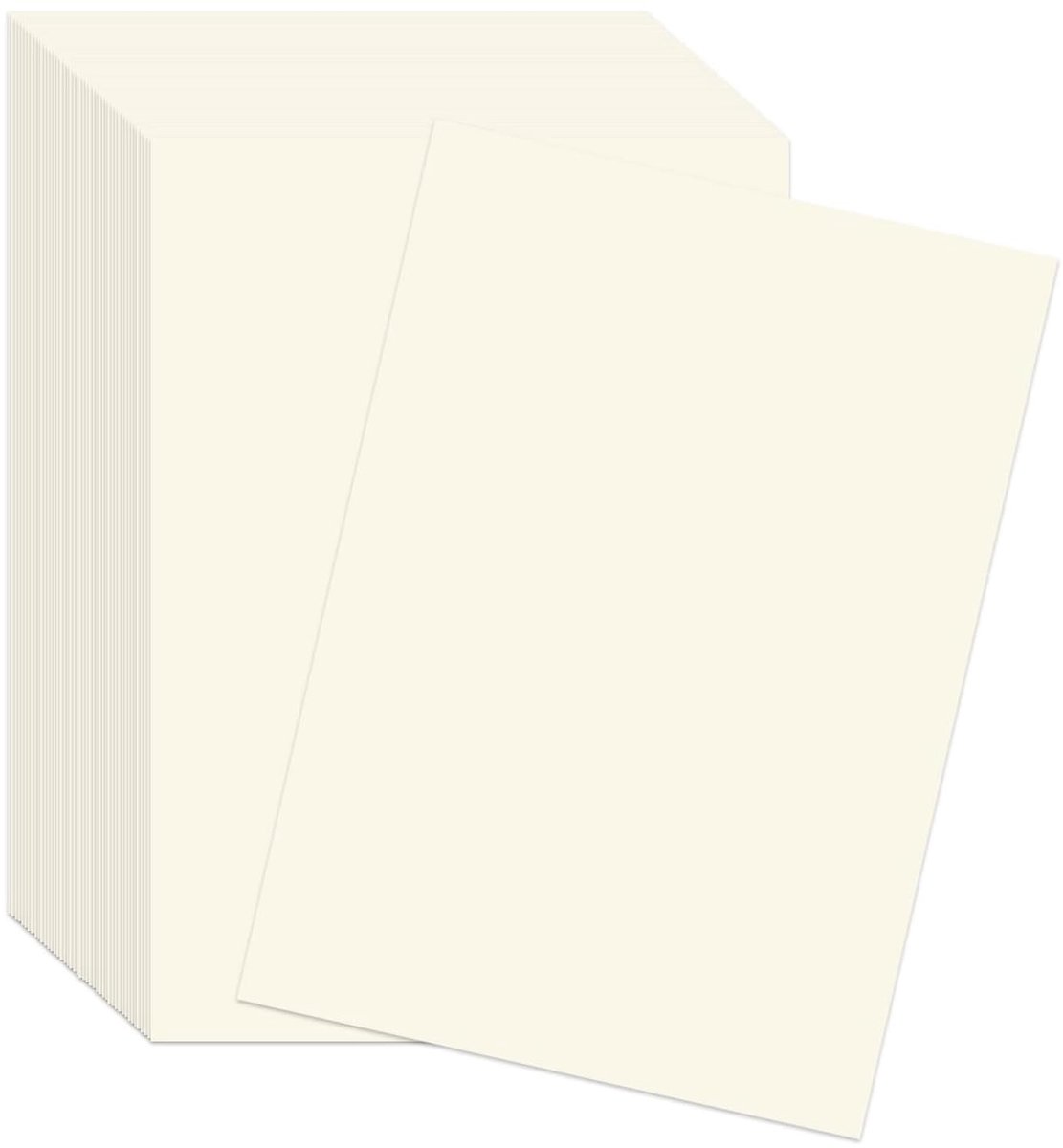 Omgoods - 50 Vellen Gekleurd A4 Papier, 250 g/m² voor Knutselen