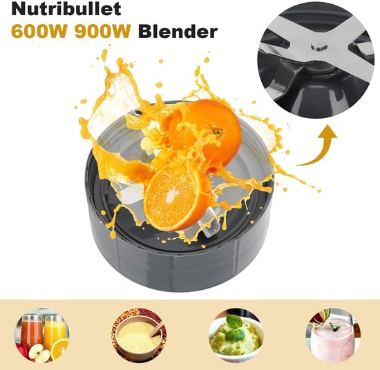 Dailygoods- Blenderbeker 24 OZ - Vervangend Extractormes - Compatibel met Nutribullet 600W/900W - Roestvrij Staal - Vaatwasmachinebestendig - Food-grade Siliconen Afdichting - Mixbeker van Dailygoods — afbeelding 2