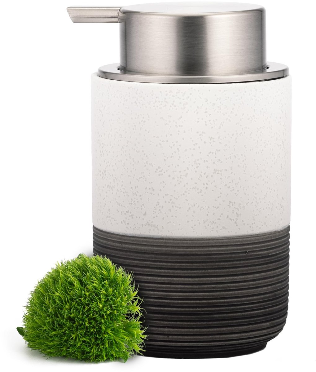 Omgoods - Keramische Handzeep Dispenser met Grote Capaciteit