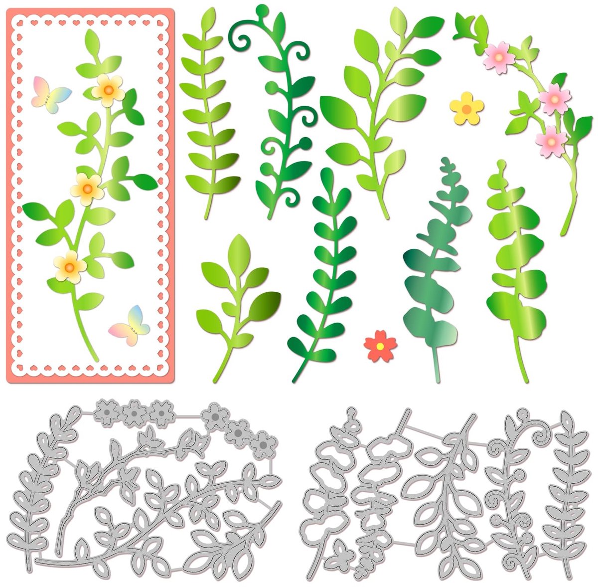 Omgoods - Set van 12 Snijmessen voor DIY Scrapbooking