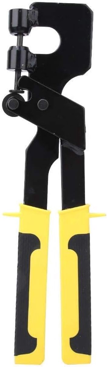 SnelShoppen - Professionele Stud Crimper 0.39 Inch Opening - CR V Stalen Handgreep - Snelle Montage Kielen - Duurzaam en Gebruiksvriendelijk