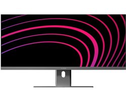 Alogic Edge 40 Ultrawide Monitor (WQHD) – Maximale Resolutie 3440 x 1440 – Reactietijd 4ms – USB-C Host Verbinding met 90W opladen - Grijs