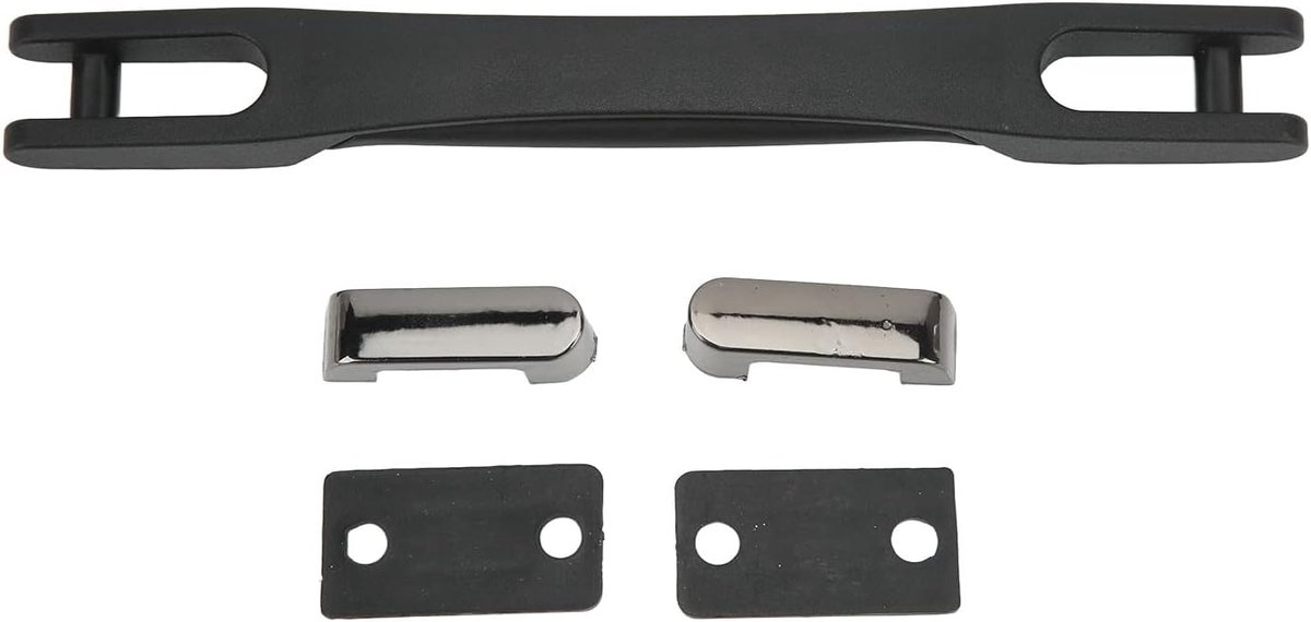 SnelShoppen - Tissting Vervangende Kofferhandgreep - Comfortabele Antislip Plastic Draaghandgreep voor Bagage - Hoogwaardige Kunststof met Zinklegerin