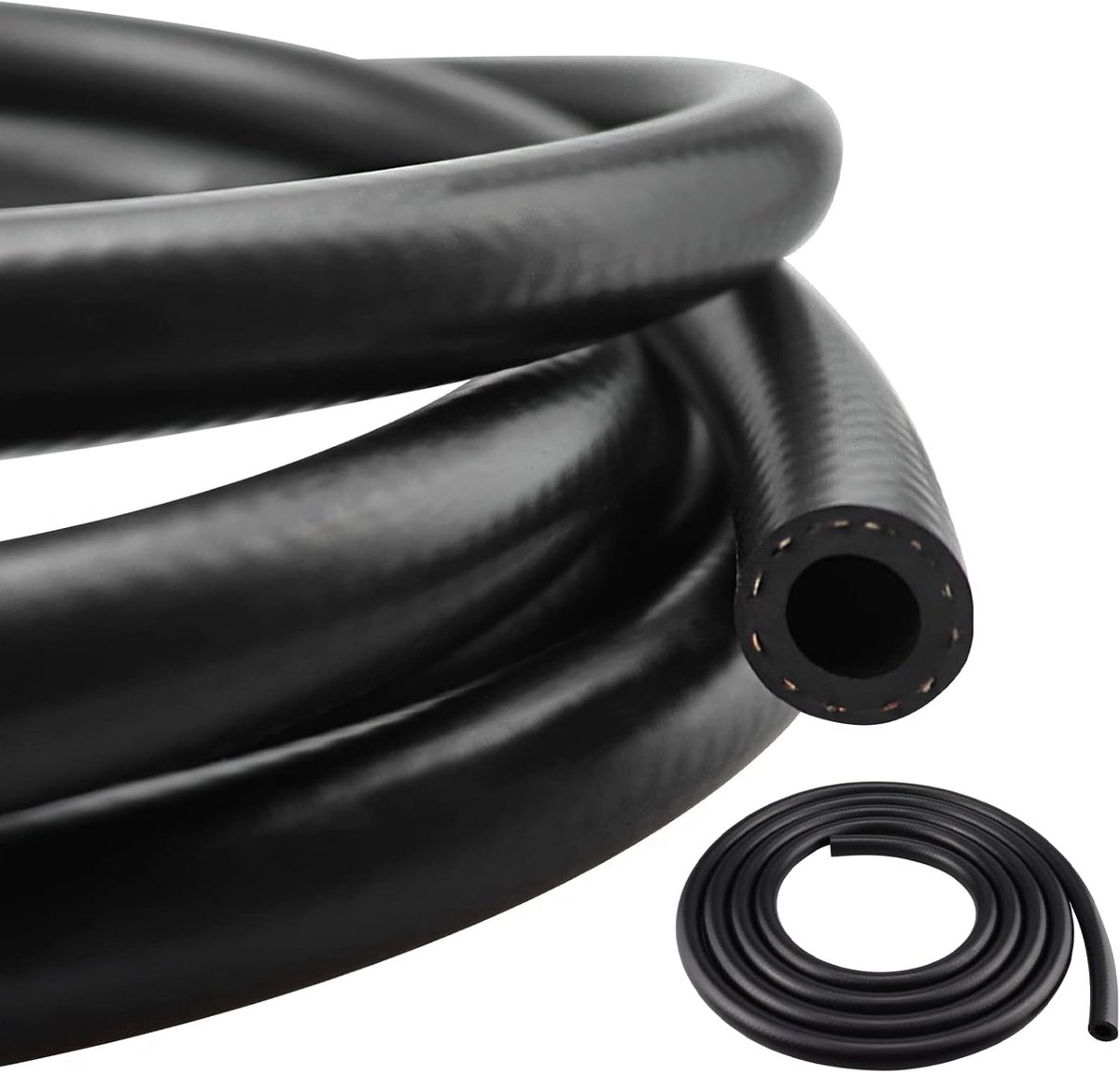 SnelShoppen - Brandstofslang 3m Brandstofpijp 12mm ID Brandstofslang voor Auto Tractor Motorfiets Kleine Motoren - Duurzaam en Temperatuurbestendig