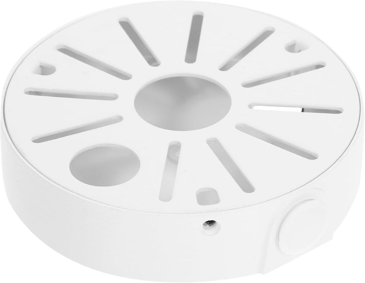 SnelShoppen - Boxhouder Elektrische Plafondcontactdoos Dome Kabel Veiligheid Glijmontage voor Stroomaansluiting CCTV Behuizing Universeel