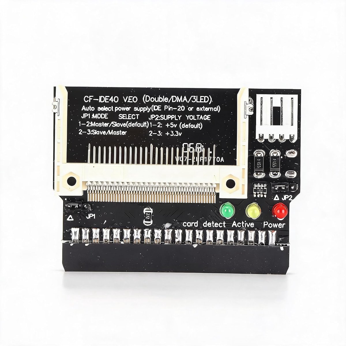 CF naar IDE adapter 40 pin - Compact Flash naar 3.5 inch IDE - Stille werking - Geschikt voor laptop - ShopVlot