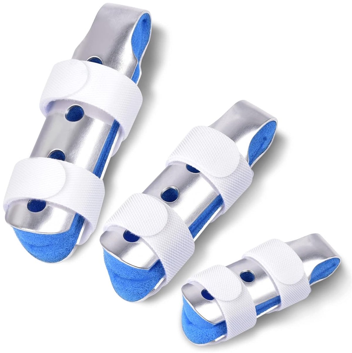 Sopito Finger Splint, Pack of 3, Finger Protection, Stacking Splint, Middle Finger Splint, Small Finger for Attaching - ShopVlot