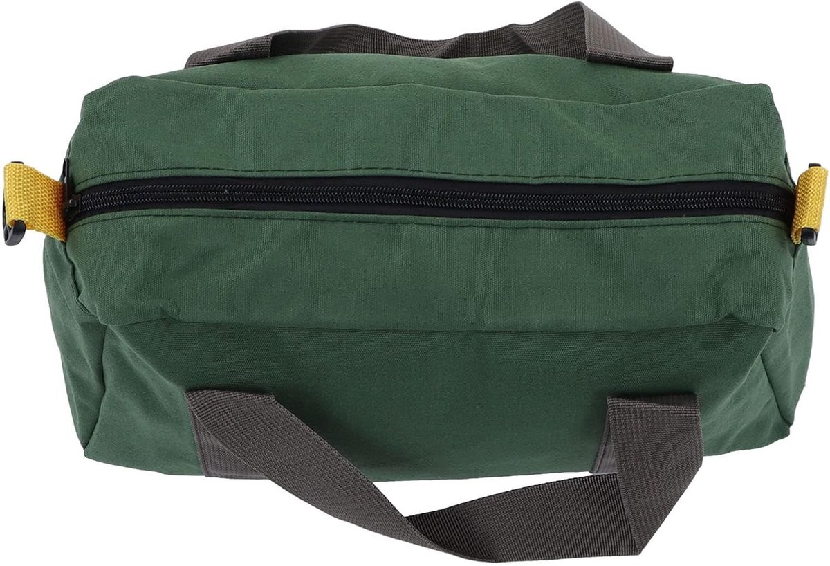 SnelShoppen - Grote Gereedschapszak met Wijde Opening, Waterdichte en Slijtvaste Tool Bag voor Technici, 12 Inch, Ruime Opbergruimte voor Schroevendra