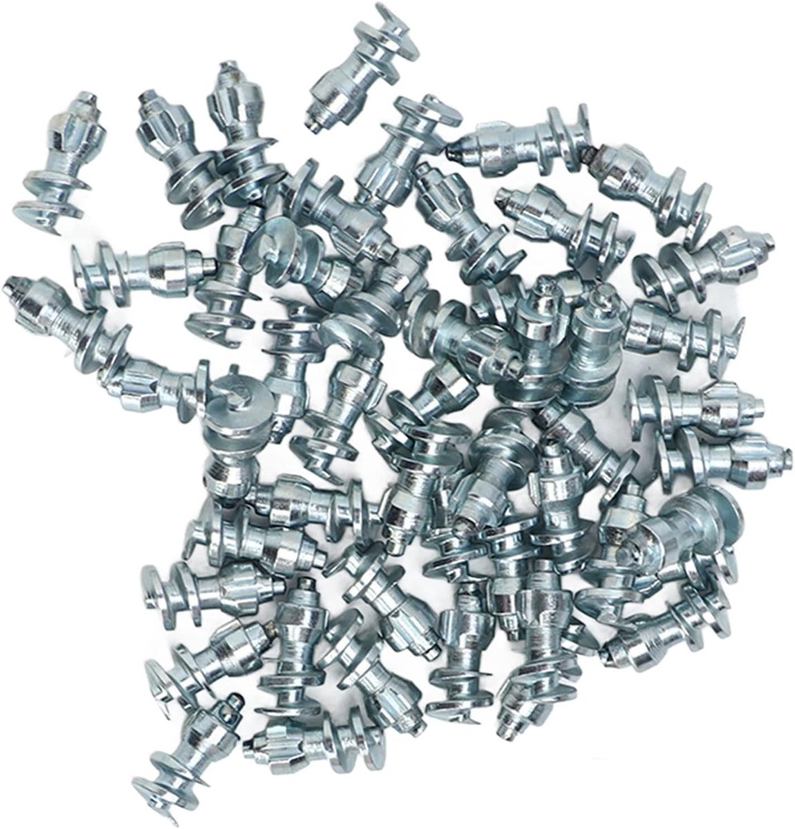 Tire Spikes 50 Stuks - Tungsten Staal en Aluminium - Antislip Ontwerp - Verbeterde Rijdveiligheid - ShopVlot