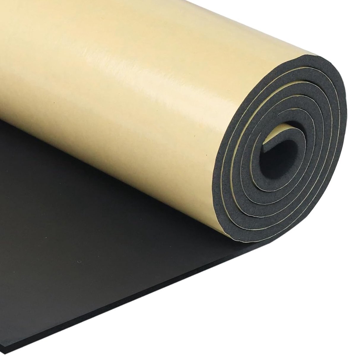 Zelfklevende foam plaat 300 mm - neopreen - multifunctionele isolatie - perfecte schokabsorptie - ShopVlot