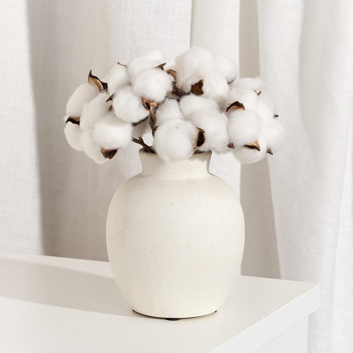 SnelShoppen - 6 Inch Antieke Keramische Vaasje, Terracotta Boho Decoratie, Rustieke Vaasje voor Huisdecoratie, Woonkamer, Entree, Bruiloft - Deeltjeso