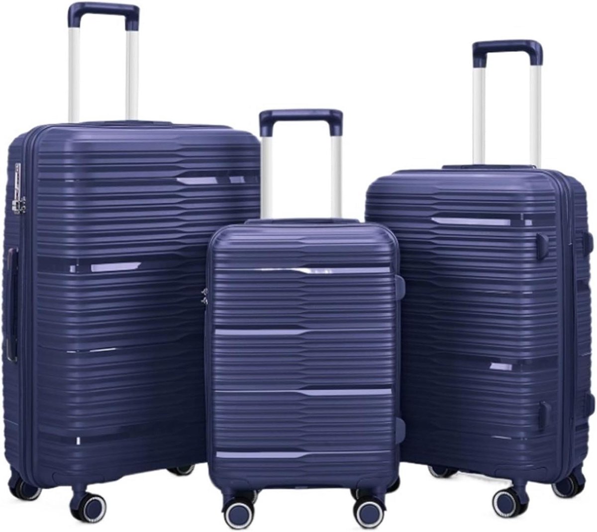 Reis Koffer Set - Trolley Koffers - Reizen - Lichtgewicht PP Materiaal - 20/24/28 Inch - E