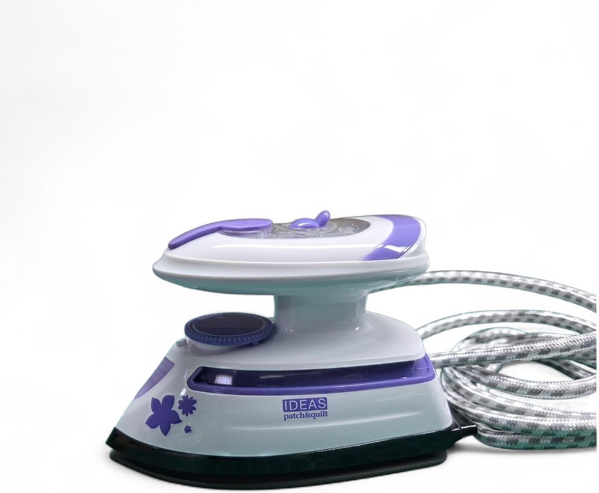 Mini Strijkijzer - Draagbaar - Met of Zonder Stoom - Temperatuurregelaar - Voor Handwerk en Reizen