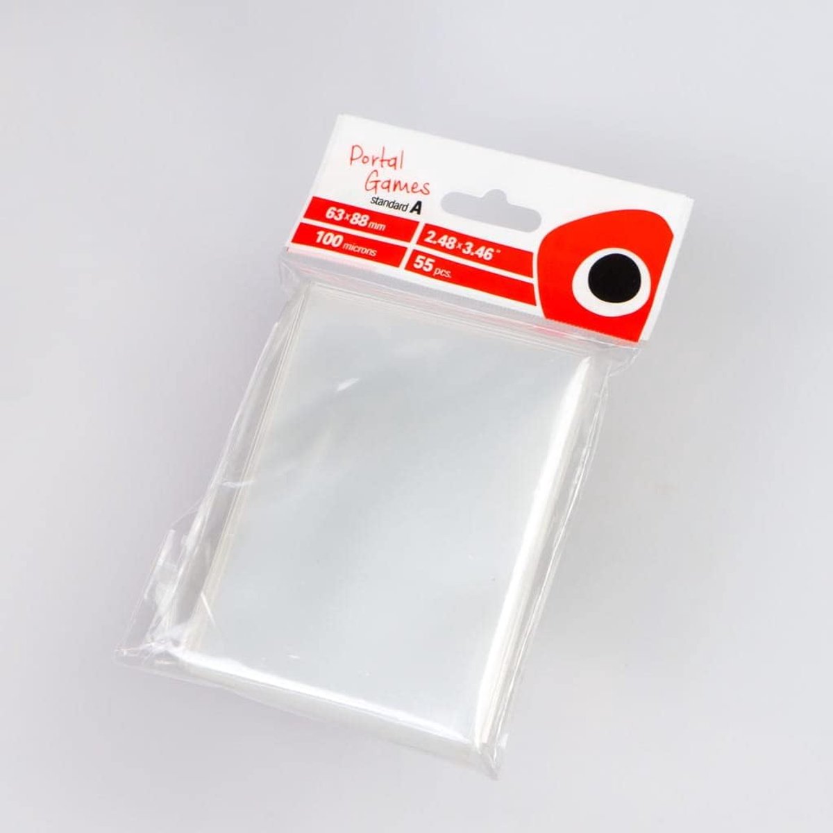 SnelShoppen - Transparante Kaartbeschermers Standaard A (63x88mm) - Perfect voor CCG, Verzamelkaarten, Spellen, 100 Stuks