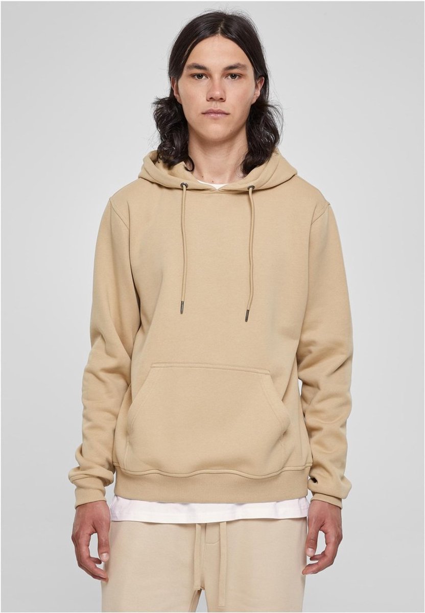 Urban Classics - Basic Terry Hoodie/trui - S - Beige