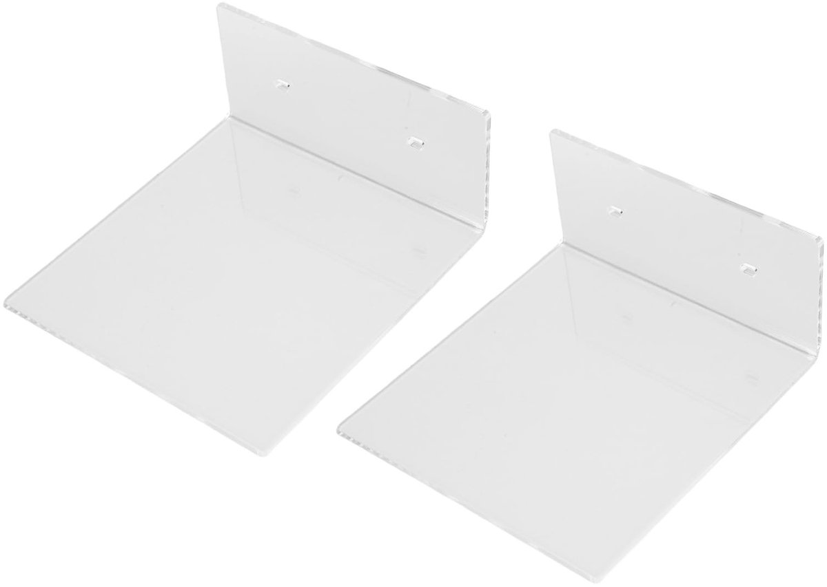 Omgoods - Set van 2 Kleine Acrylwandplanken