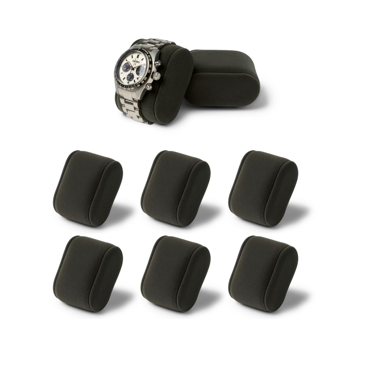 Omgoods - Vervangende Horlogecushions voor 12 Slots Horlogedoos, Set van 6