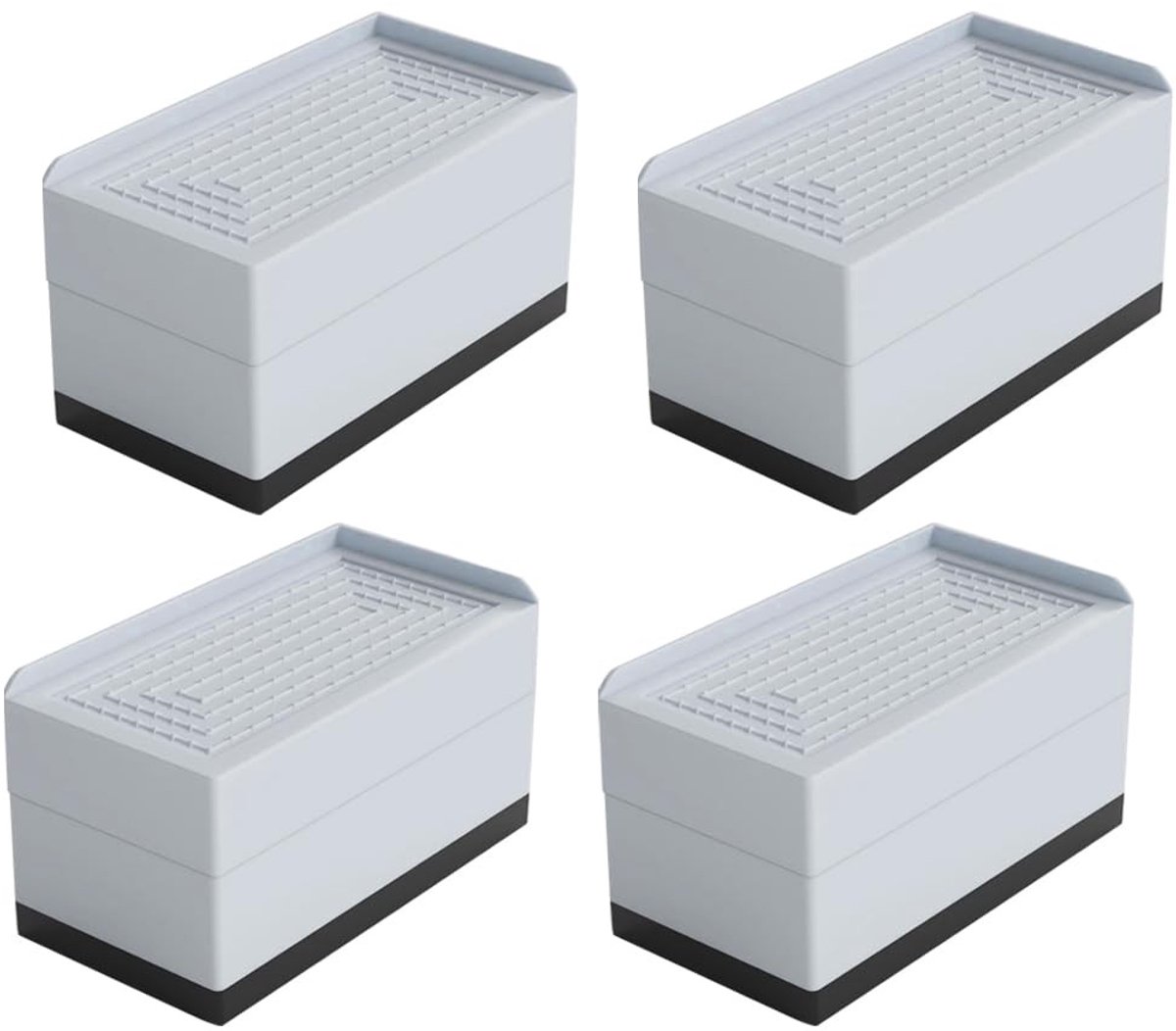 Omgoods - Meubels Verhoger voor Bed, Stoel en Bank, Hoogte Verstelbaar, 4 Stuks