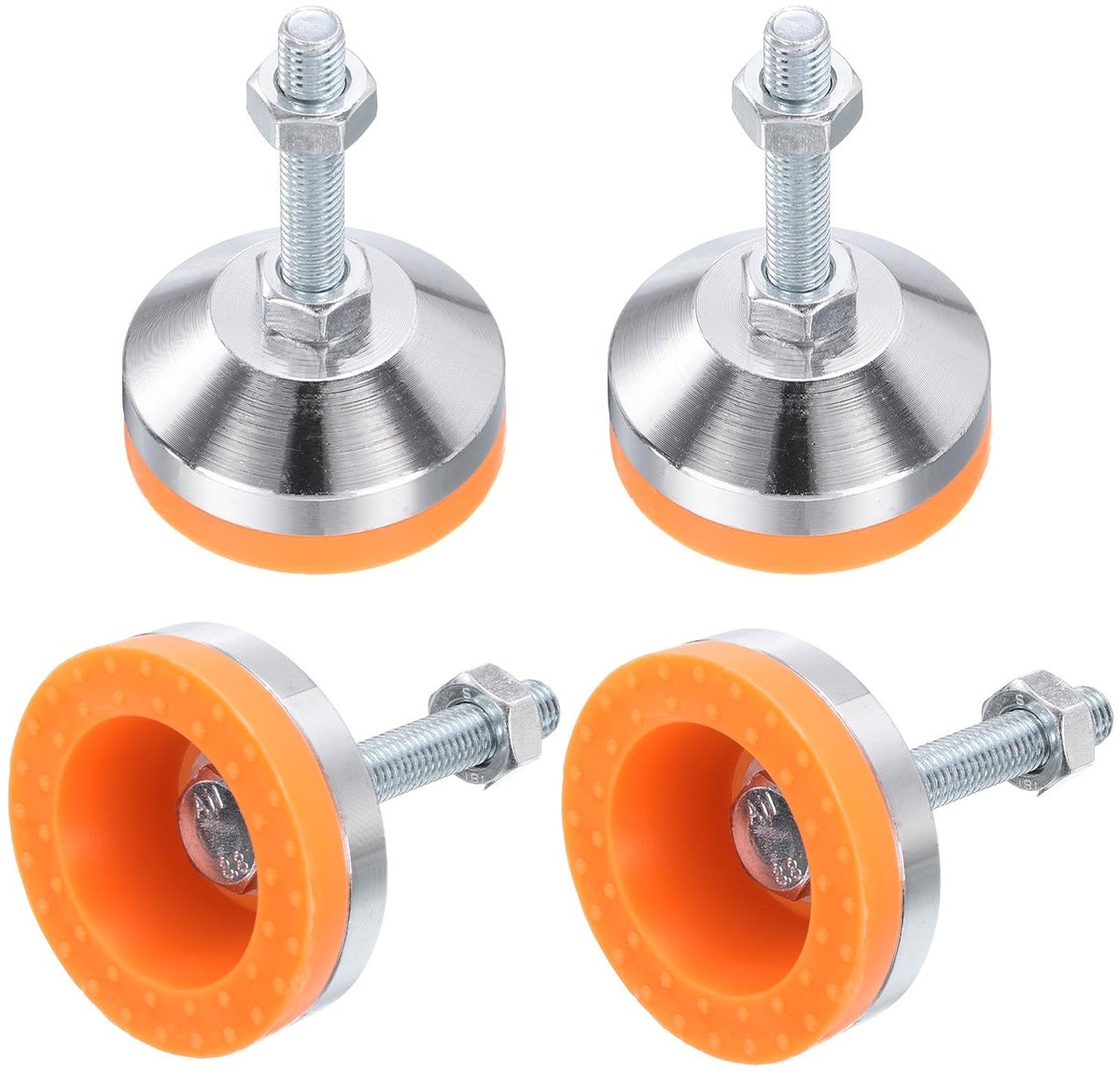Omgoods - 4 Stuks Verstelbare Stevige Leveling Voeten voor Meubels