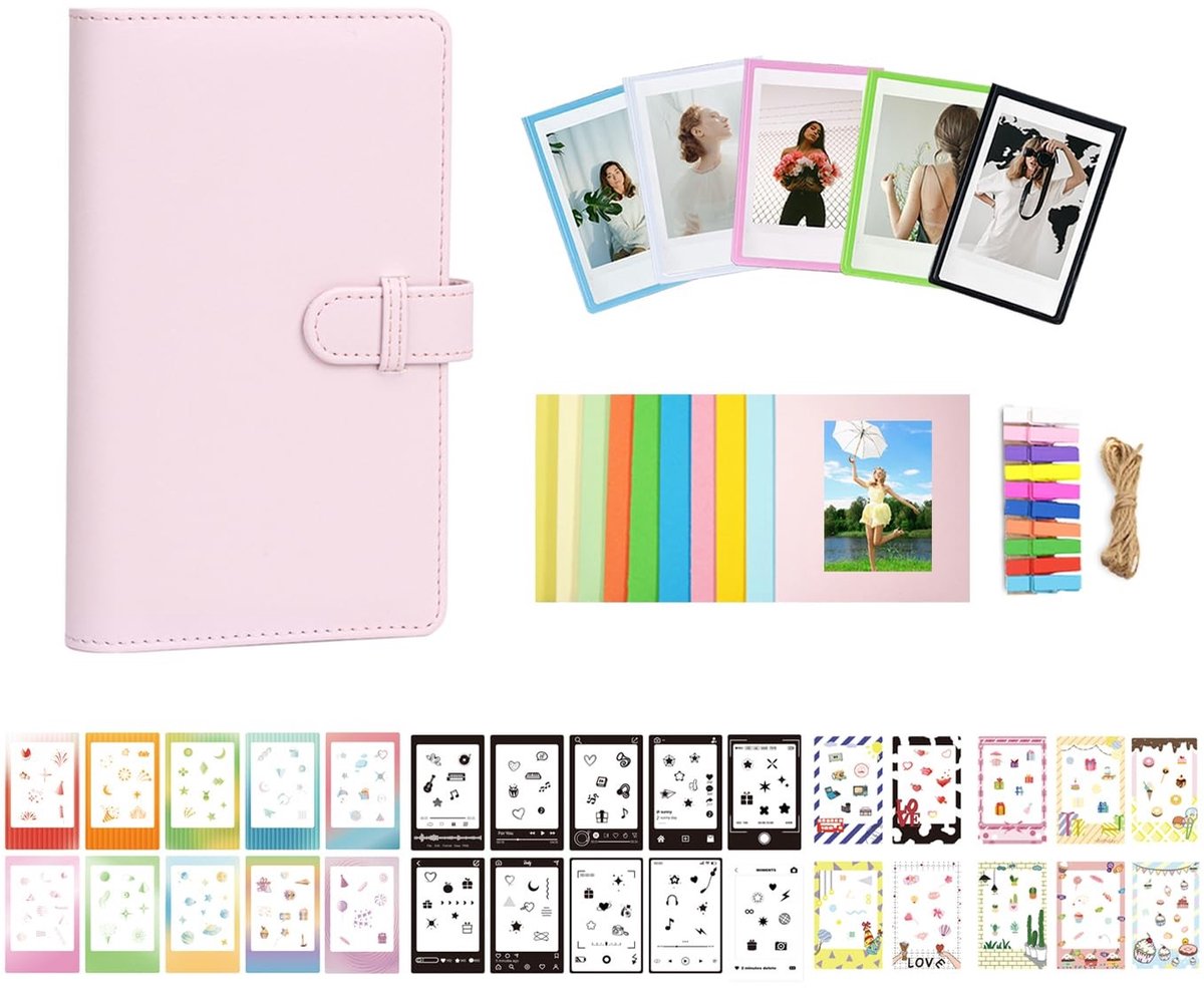 Omgoods - Instant Film Accessoireset voor Camera's met Album en Stickers