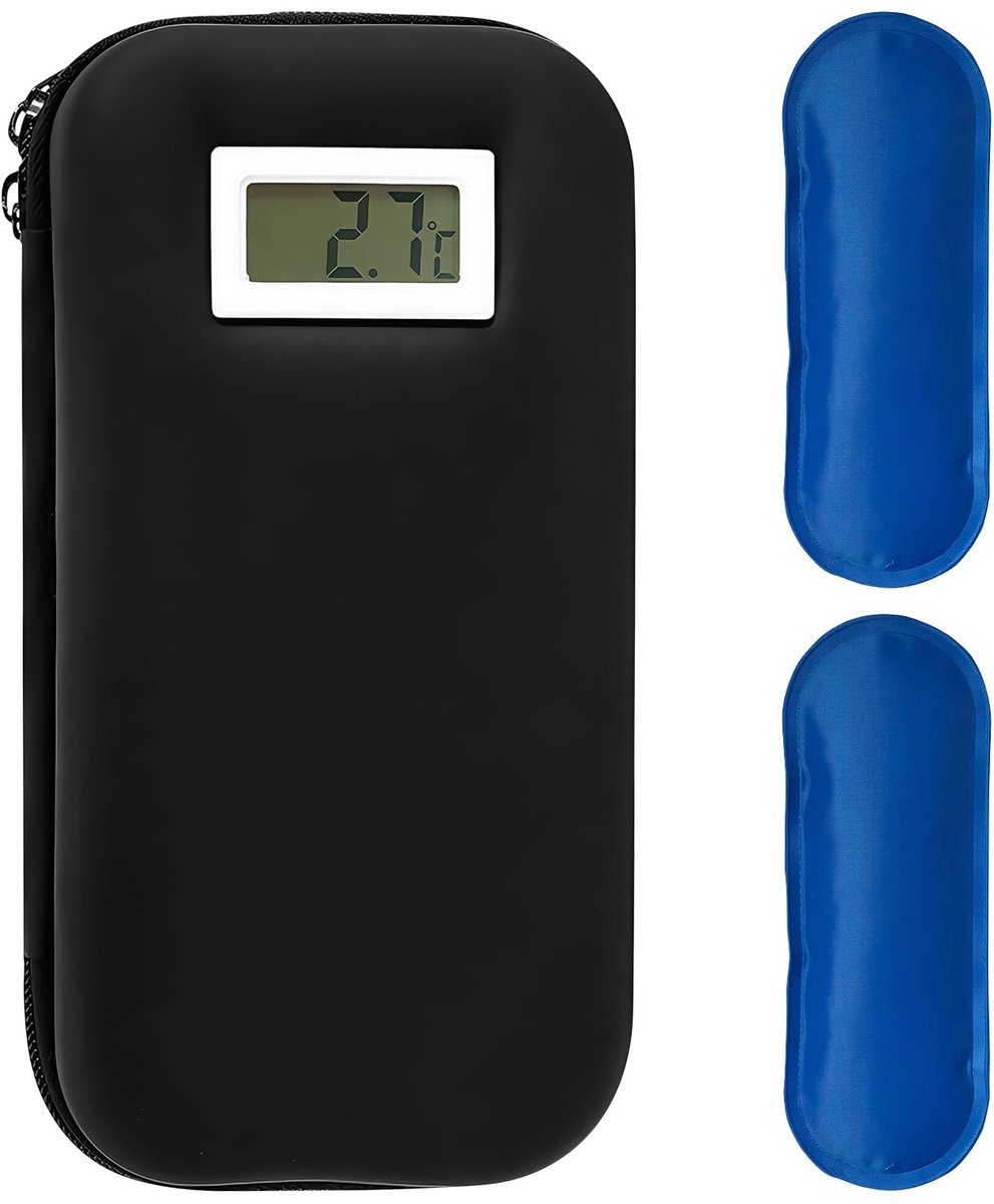 Omgoods - Insuline Koeltas met Temperatuurweergave